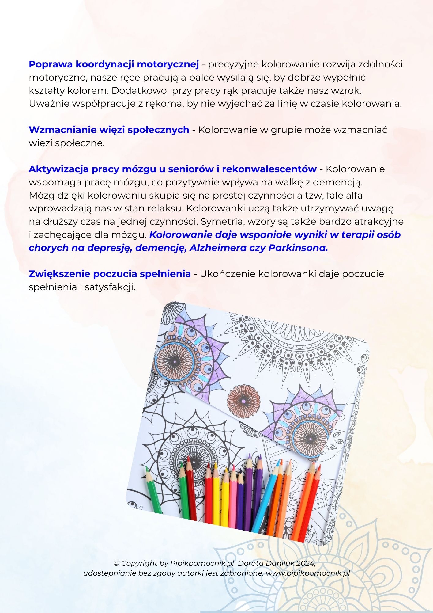 "102 Mandale - Czas na relaks". Antystresowe kolorowanki dla dorosłych. - obrazek 5